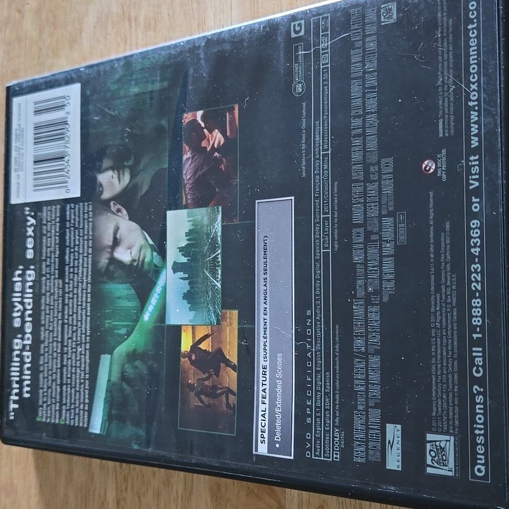 In Time DVD - Picture 2 of 3